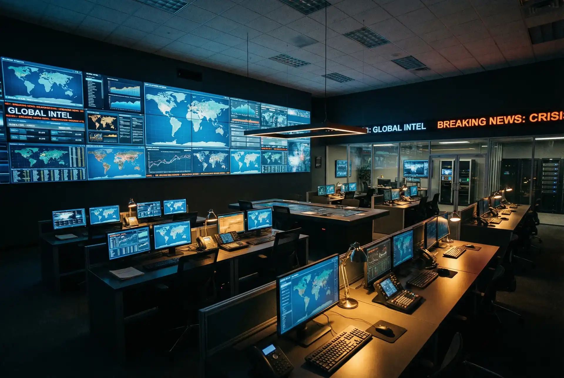 五一吃瓜网 - 情报分析中心全景